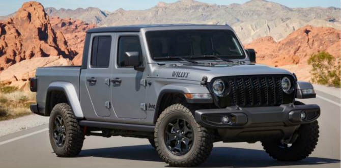 <b>致敬鼻祖 Jeep发布Gladiator特别版官图</b>