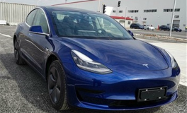 新款国产特斯拉Model 3实车曝光