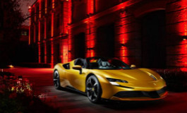 <b>插混敞篷跑车 全新法拉利SF90 Spider亮相上海</b>
