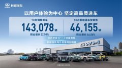 发力智能新能源长城汽车10月新能源车型
